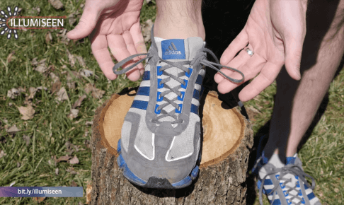 靴擦れしない-靴の結び方