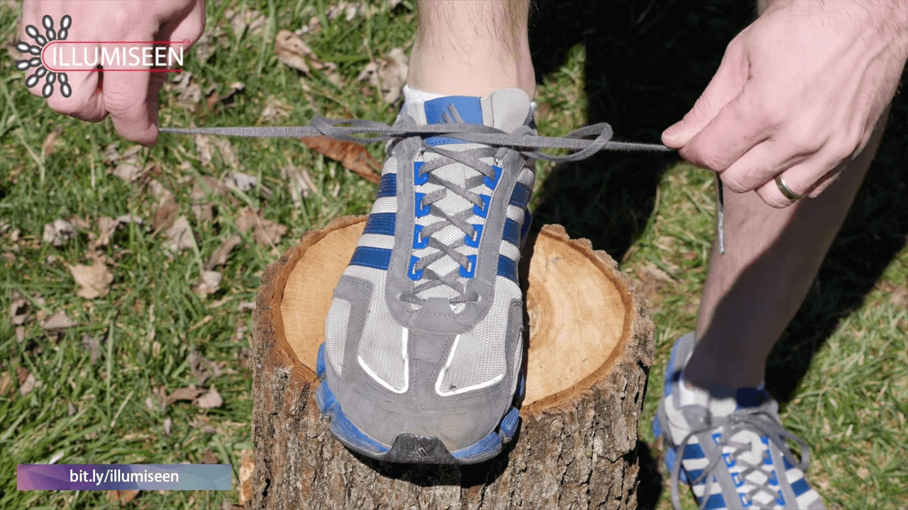 スポーツ時の靴紐の結び方