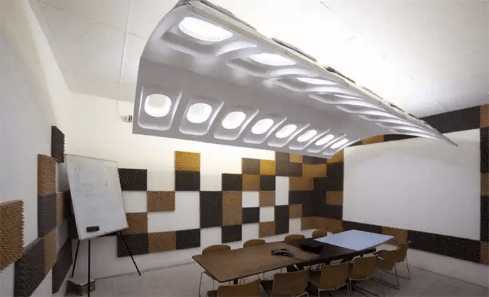 飛行機-照明-家具
