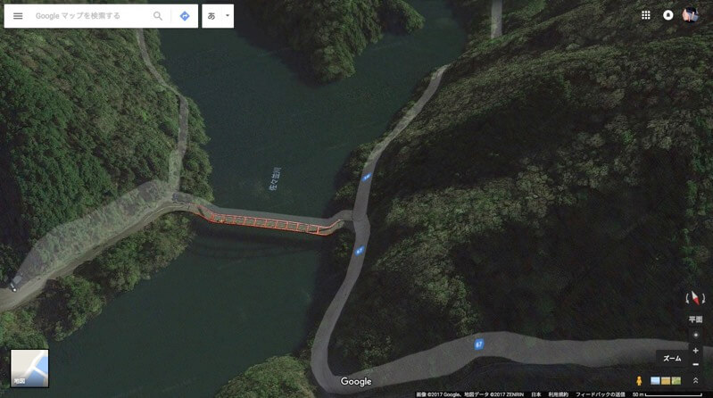 県道１０号線-山口県-鹿男-googleマップ