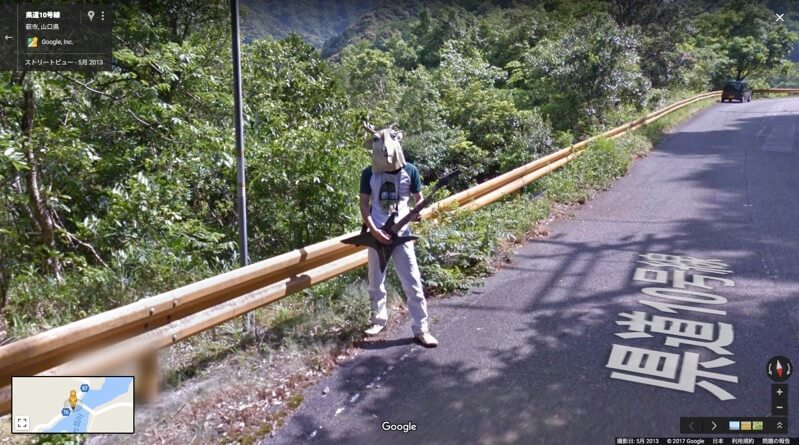 県道１０号線-山口県-鹿男-googleマップ