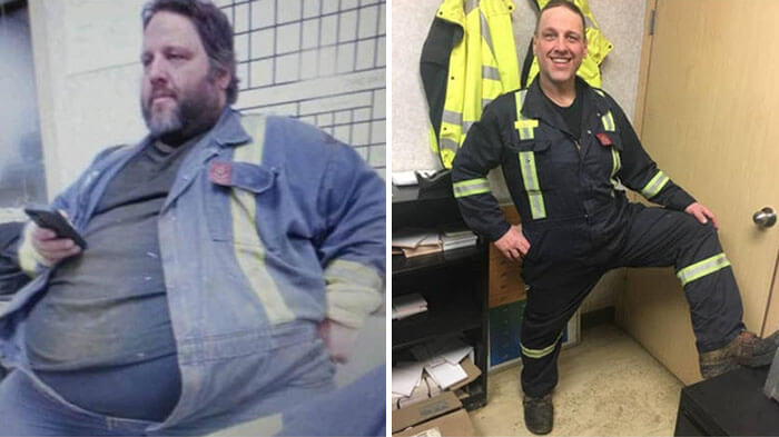 147キロのダイエットに成功した男性