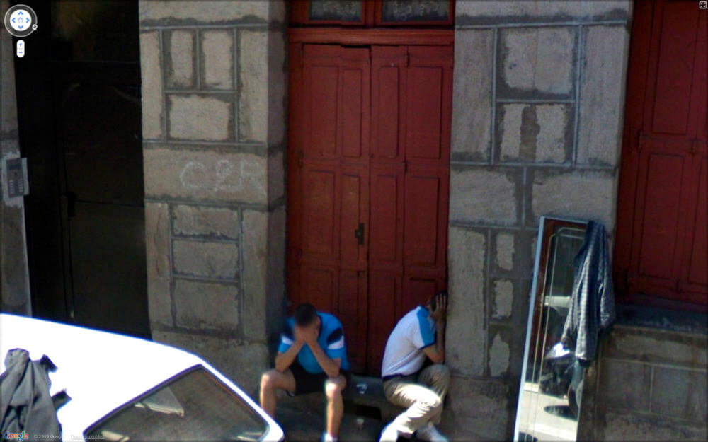 グーグルマップ・ストリートビューで撮られた面白い写真