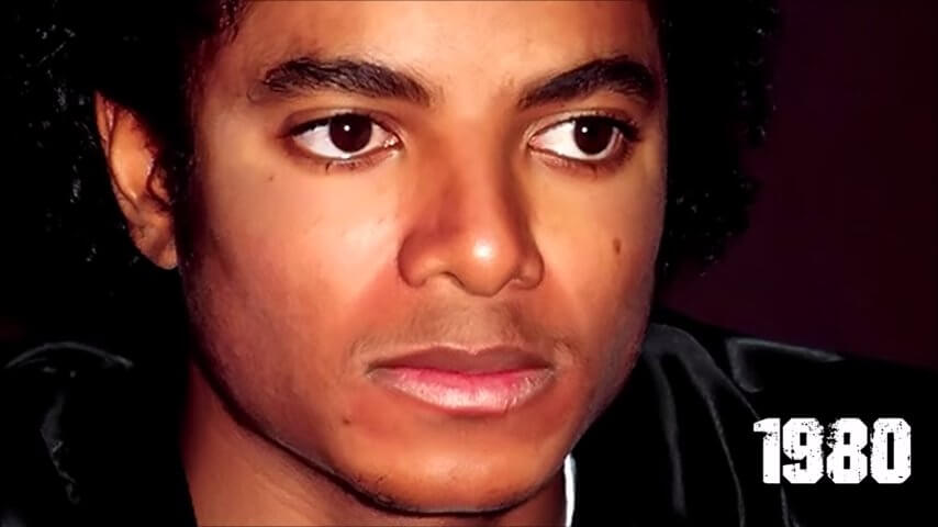 1980年-マイケルジャクソンの顔